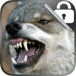 wolf lock screen android application logo